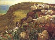 William Holman Hunt Our English Coasts china oil painting artist